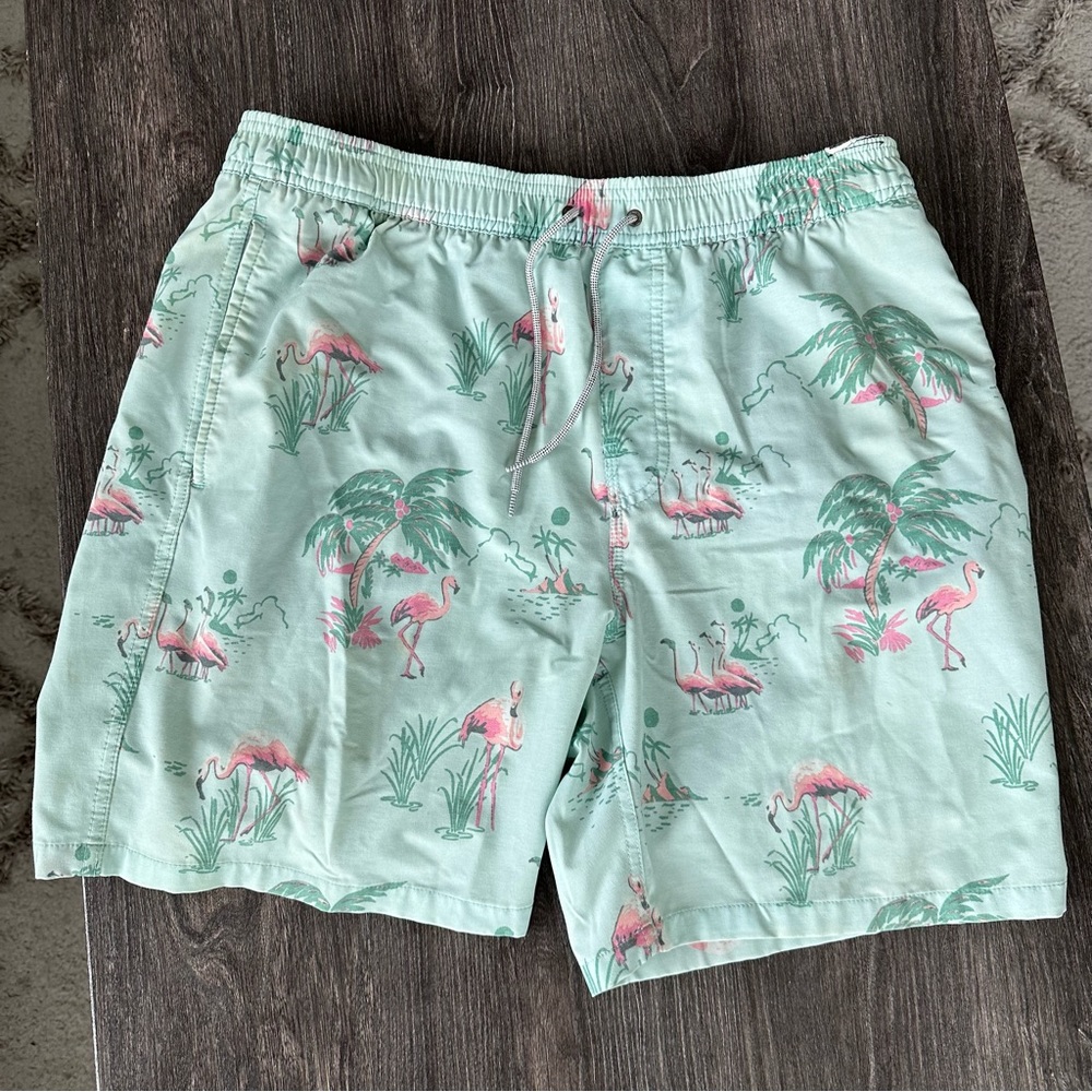 Light green rip curl flamingo bathing suit